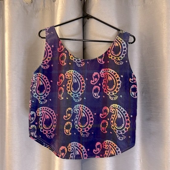 Vintage PASTA Batik Tank Top - Picture 4 of 4